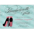Bachelorette Shoes Bachelorette Party Invitation