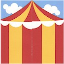 Big Top Bash Birthday Party Invitation