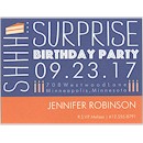 Birthday Caper in Cobalt Birthday Party Magnet