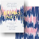 Birthday Glitz Birthday Party Invitation