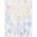 Blue or Pink Gender Reveal Party Invitation