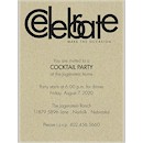 Celebrate Party Invitation