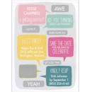 Celebration Conversation Bachelorette Party Invite