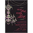 Chandelier Suite C Party Invitation