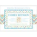 Chevron Party Suite D Party Invitation