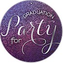 Circle Party Graduation Party Invitation