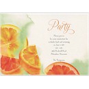 Citrus Zest Party Invitation