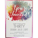 Color Burst Suite A Party Invitation