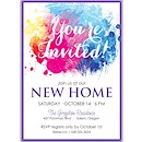 Color Burst Suite C Party Invitation