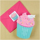 Cute as a Cupcake Birthday Party Invitation