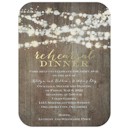 Dinner Enchantment Rehearsal Dinner Invitation