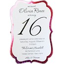Elegant Frame Sweet 16 Invitation