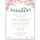 Engaged Banner Engagement Party Invitation