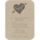 Engaged Heart Engagement Party Invitation