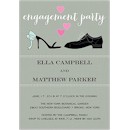 Engagement Shoes Olive Engagement Party Invitation