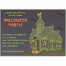 Face in the Window Halloween Party Invitation