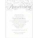 Filigree Anniversary Party Invitation