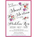 Floral Garden Sweet 16 Invitation