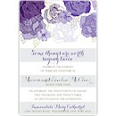 Floral Shimmer Suite C Party Invitation