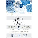 Floral Shimmer Suite D Party Invitation