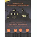 Frightful House Jack-o-Lantern Halloween Invite