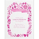 Fun Floral Party Invitation