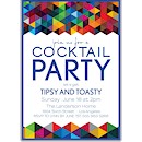 Geometric Suite C Party Invitation
