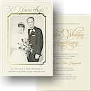 Golden Flashback 50th Anniversary Invitation