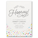 Hip Dots Birthday Party Invitation