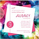 Huxley Suite D Party Invitation
