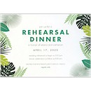 Jungle Love Rehearsal Dinner Invitation