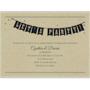 Let's Party Banner Party Invitation