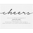 Modern Cheers Party Invitation
