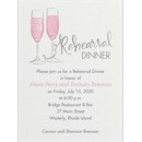 Night Before Bubbly Rehearsal Dinner Invitation