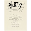 Party Hat Party Invitation