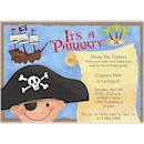 Pirate Party Birthday Party Invitation