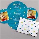 Polka Dot Party in Marine Party Invitation