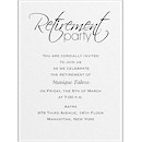 Retirement Celebration Party Invitation