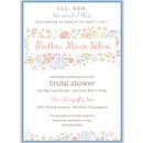 Retro Floral Suite C Party Invitation