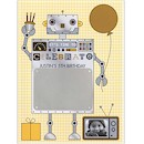 Robot Romp Birthday Party Invitation