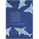 Sharks Birthday Party Invitation