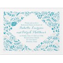 Shining Floral Rehearsal Dinner Party Invitation
