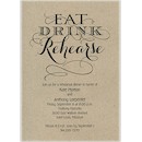 Spirited Summons Rehearsal Dinner Party Invitation