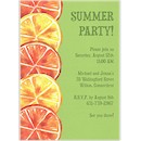 Summer Citrus Party Invitation