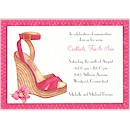 Summer Soiree Espadrille Party Invitation