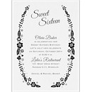 Sweet Floral Birthday Party Invitation