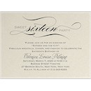 Sweet Sixteen Party Birthday Party Invitation