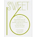 Sweetest Year Birthday Party Invitation