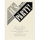 This Way Birthday Party Invitation