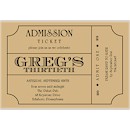Ticket Suite D Party Invitation